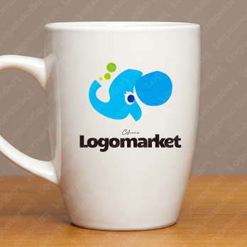 子どもとかわいいとキャラクターのロゴ