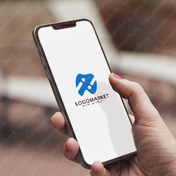 Aとaと虹のロゴ