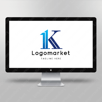 Kと1とナンバーワンのロゴ