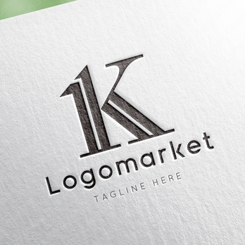 Kと1とナンバーワンのロゴ