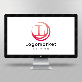 Lとlと月のロゴ