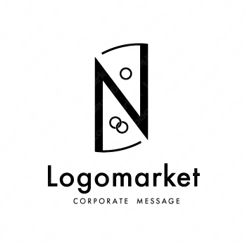 ケーキとやさしさとNのロゴ