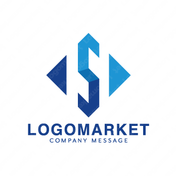 Sとスクエアと前進のロゴ