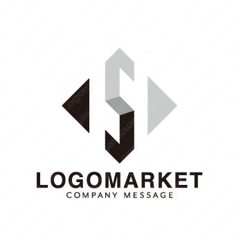 Sとスクエアと前進のロゴ