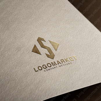 Sとスクエアと前進のロゴ