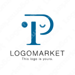 PとIとゾウのロゴ