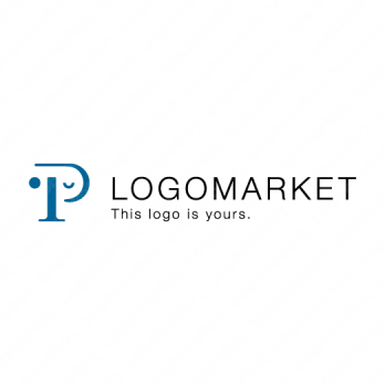 PとIとゾウのロゴ