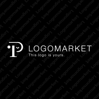 PとIとゾウのロゴ