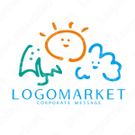 天気と暮らしとすこやかのロゴ