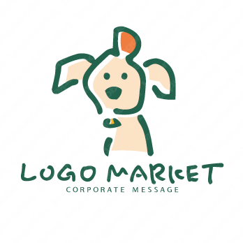 犬とペットとかわいいのロゴ