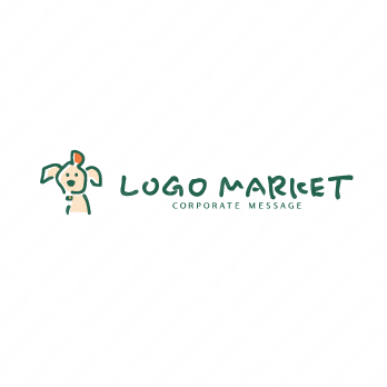 犬とペットとかわいいのロゴ