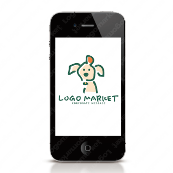 犬とペットとかわいいのロゴ