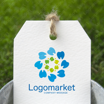 Aとaと虹のロゴ