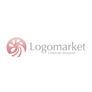 Sと桜と爽やかのロゴ