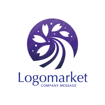 Sと桜と爽やかのロゴ