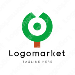 木と人と幸福のロゴ