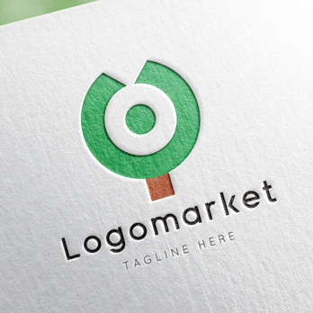 木と人と幸福のロゴ