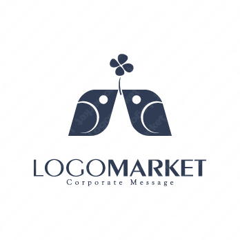 Aと優しさと思いやりのロゴ