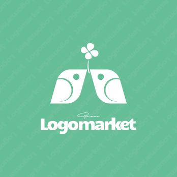 Aと優しさと思いやりのロゴ