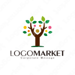 人と成功と成熟のロゴ