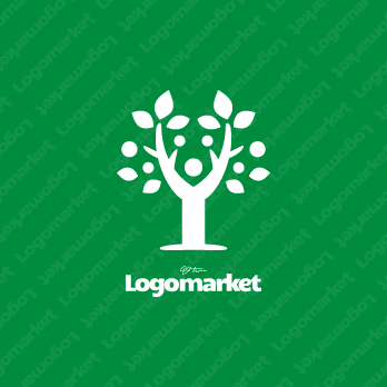 人と成功と成熟のロゴ