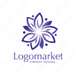 花と癒しと穏やかのロゴ