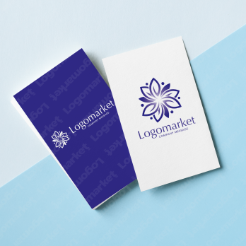 花と癒しと穏やかのロゴ