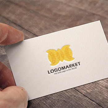 月と時間と広がりのロゴ