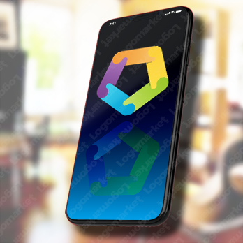 Aとaと虹のロゴ