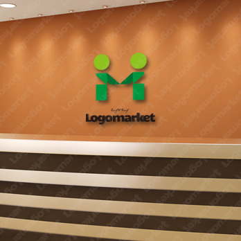 サポートと両手とパートナーシップのロゴ