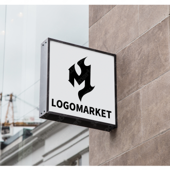 Mと炎と情熱のロゴ