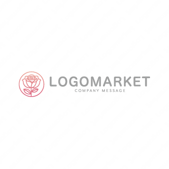 薔薇と美しいと愛のロゴ