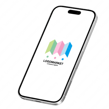 Aとaと虹のロゴ