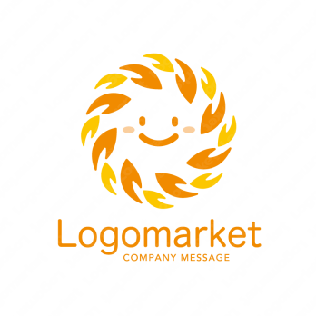 手とコミュニケーションと明るいのロゴ