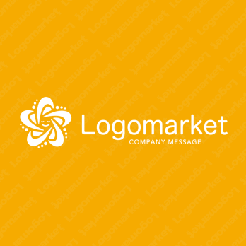 星とカラフルとワクワク感のロゴ