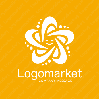 星とカラフルとワクワク感のロゴ