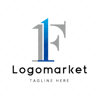 Fと1とナンバーワンのロゴ