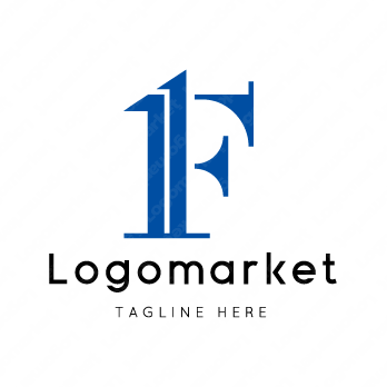 Fと1とナンバーワンのロゴ