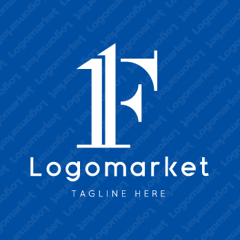 Fと1とナンバーワンのロゴ