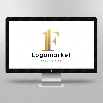 Fと1とナンバーワンのロゴ