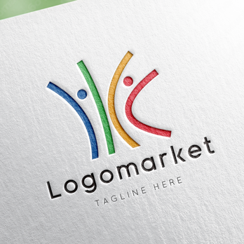 Kとkと人のロゴ