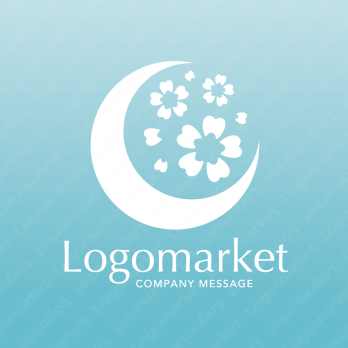 桜と歯科とヒーリングのロゴ