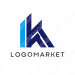  Kとミニマルとスタイリッシュのロゴ