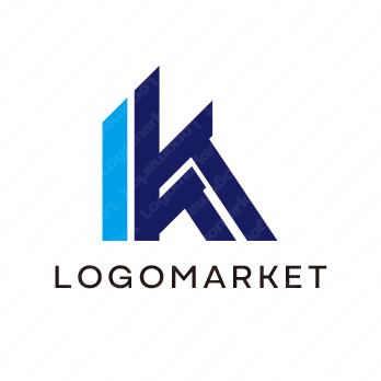  Kとミニマルとスタイリッシュのロゴ