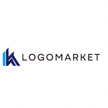  Kとミニマルとスタイリッシュのロゴ