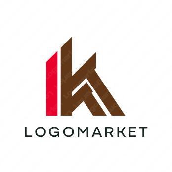  Kとミニマルとスタイリッシュのロゴ