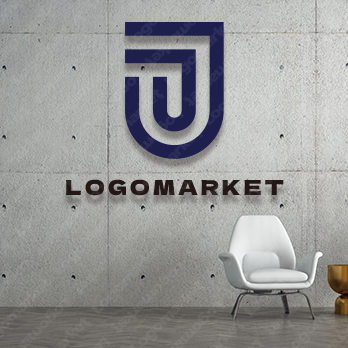  Kとミニマルスタイリッシュとシンプルのロゴ