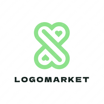 きゅんとハートと嬉しいのロゴ