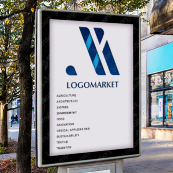 Aとaと虹のロゴ