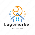 月と星と家のロゴ